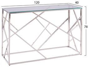 Конзола Яна HM8620.01 стъкло-хром