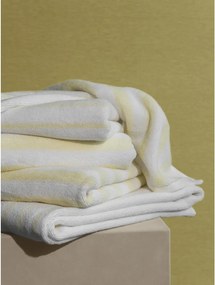 Светложълти/бели кърпи в комплект 2 бр. от органичен памук от тери 30x50 cm Arto – Blomus