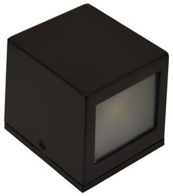 LED Екстериорен аплик 2xLED/5W/230V 4000K IP54 черен