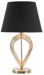 Черна настолна лампа Maxt, ø 32,5 cm - Mauro Ferretti