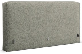 Зелена тапицирана табла за легло 189x100 cm Olivia – Micadoni