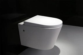 Стенна тоалетна чиния Rea Tito Rimless