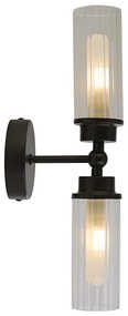 Searchlight 29982BK - Стенно осветително тяло IMPERIAL 2xG9/33W/230V черно