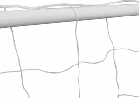 Футболна врата, стомана, 240х90х150 см, високо качество