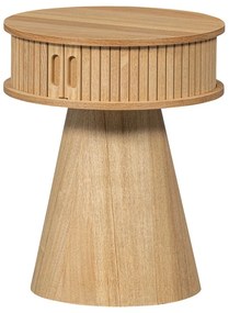 Нощно шкафче от декор от бор в естествен цвят Karri – WOOOD