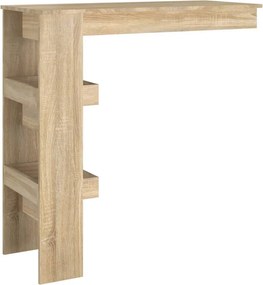 Стенна Дъб сонома 102x45x103,5 см, инженерно дърво
