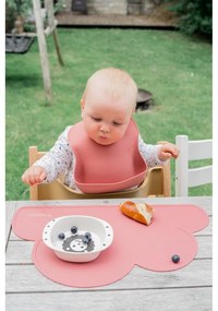 Тъмнорозова силиконова подложка Cloud, 49 x 27 cm - Kindsgut