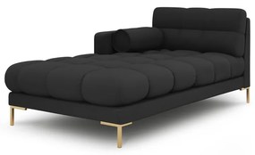 Тъмносив шезлонг (десен ъгъл) Bali – Cosmopolitan Design