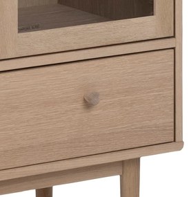 Витрина в дъбов декор 80x145 cm Aston - Actona