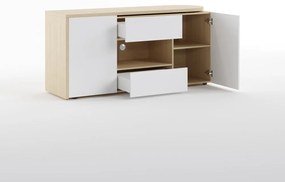 Работна маса с дъбов плот 48x159 cm Tango – TemaHome