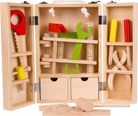 Комплект от 30 дървени инструменти в куфарче