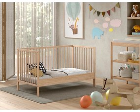 Детско креватче 70x140 cm от масивен бор естествено DINO – Vipack