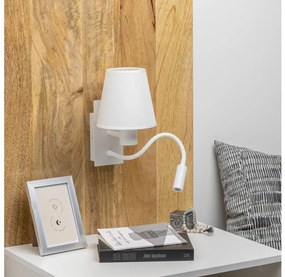 Brilagi - LED Аплик NUBILA 1xE27/25W/230V + LED/3W бял