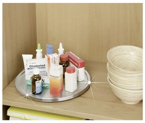 Органайзер от неръждаема стомана, ø 26,5 cm - Wenko Turn Uno