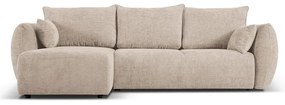 Бежов ъглов диван (ляв ъгъл) Matera - Cosmopolitan Design