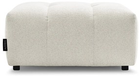 Бяла шенилова табуретка Roxelane – Bobochic Paris