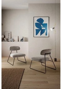 Черно-бяло кресло Elon – Marckeric