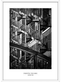 Бяла стенна рамка , 53 x 73 cm Floryda - Styler