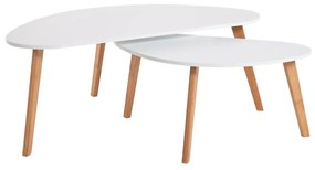 Бяла масичка за кафе , дължина 120 cm Skandinavian - Bonami Essentials