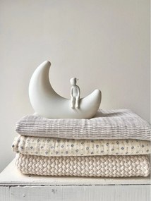 Детска нощна лампа в цвят слонова кост Moon Off-White – Cam Cam Copenhagen