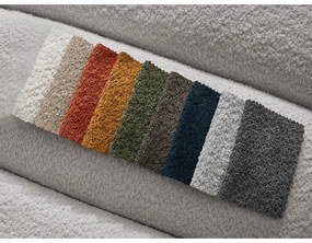 Светлосива табуретка от прежда с примки от букле Annecy – Bobochic Paris