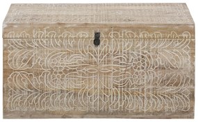 Ракла от масивно манго в естествен цвят 45x50 cm Malati – Støraa