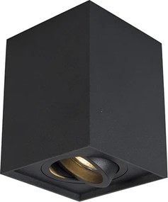 Интелигентен прожектор черен регулируем вкл. WiFi GU10 - Quadro Up