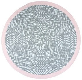 Ръчно изработен детски килим Rose, ∅ 120 cm Brenda - Nattiot