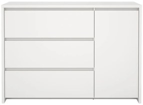 Бял скрин 119x84x48 cm Next – Tvilum