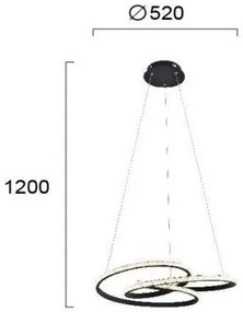 Таванна светлина Viokef Berlin