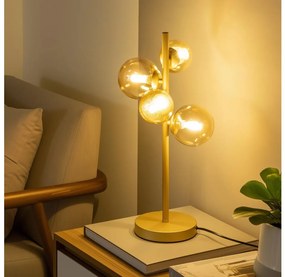 Brilagi - LED Настолна лампа MILLA 4xG9/3W/230V златист
