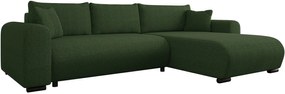 Ъглов диван Merkos I-Зелено