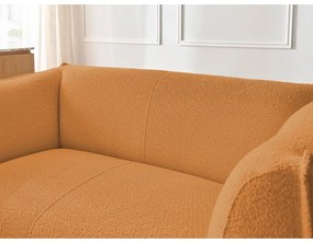 Диван от прежда с примки от букле в цвят горчица 170 cm Giorgia – Bobochic Paris
