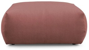 Светлорозова табуретка от рипсено кадифе Voltaire – Bobochic Paris