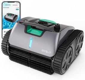 Безкабелен робот за почистване на басейни Wybot C1 Pro, 65W, SMART, За до 150 м2, 3 режима, Self-parking, Auto-reverse, IPX8, Сив