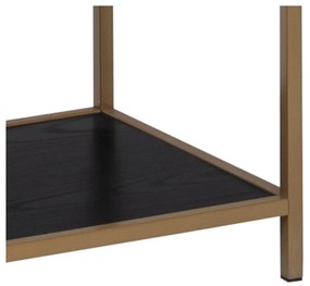 Черен рафт 77x185 cm Seaford - Actona