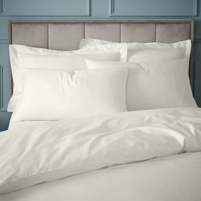 Кремаво спално бельо от египетски памук за двойно легло 200x200 cm - Bianca