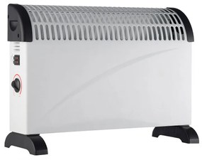 Конвектор Electra ECH-1105, 2000W, 3 степени, Термостат, Защита от прегряване, Бял