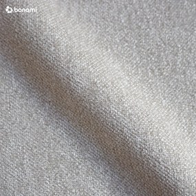 Бежово тапицирано двойно легло с място за съхранение и включена подматрачна рамка 180x200 cm Myra Slim Line – Bonami Selection