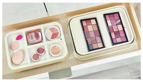 Бял органайзер за гримове Eco Bin, 28,12 x 19,23 cm - iDesign