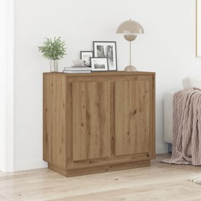 Sonata H Стойка Artisan Дъб 80x34x75 см Инженерна дървесина
