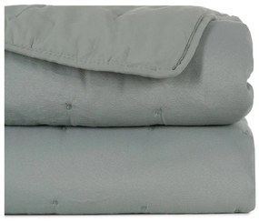 Сиво-зелено капитонирано покривало за легло 180x260 cm – Ixia