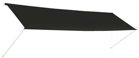 Sonata Сенник с падащо рамо, 400x150 см, антрацит