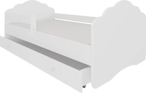Kids bed Leomari-бял