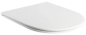 OMNIRES OTTAWADEBP - Тоалетна седалка SoftClose OTTAWA duroplast/блестящо бял
