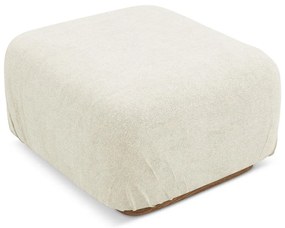 Кремава модулна табуретка от букле Ailani – Makamii