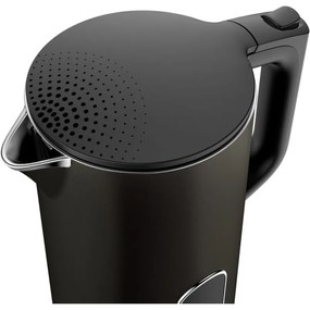 Електрическа кана Tefal KI831E10, 1800W, 1.7 л, 5 темп. нива, LED, Сензорно управление, 360°C основа, Двойни стени, Филтър против варовик, Черен