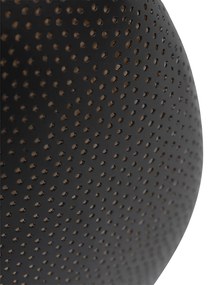 Интелигентна таванна лампа черна и златиста 40 см с WiFi G95 - Radiance