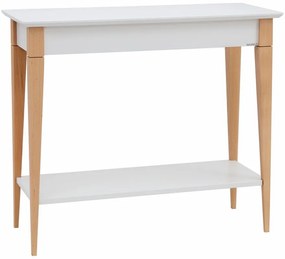 Бяла конзолна маса, широчина 85 cm Mimo - Ragaba