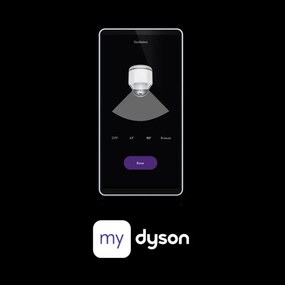 Пречиствател на въздух 2в1 Dyson PC2 De-NOx TP12 Wh/Gd, Охладител, 40W, До 40 м2, 10 скорости, Осцилация, HEPA+К-Carbon, Wi-Fi, LCD, Гласово управление, Бял/златист